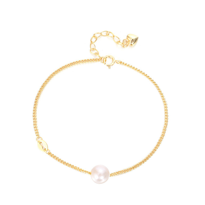 Delicate sale pearl bracelet