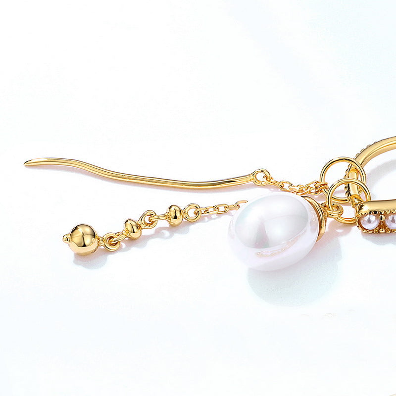 Clip On Pearl Earrings Earrings