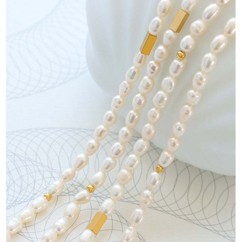 Classic French Style Freshwater Pearl Necklace