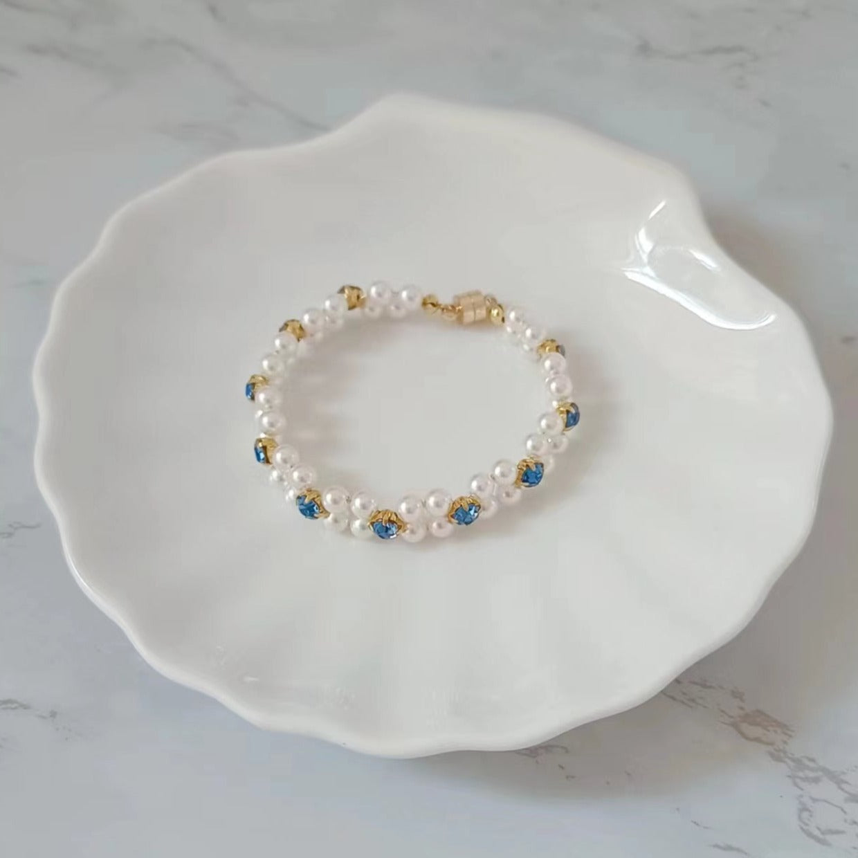 DIY 015 | Diamond And Pearl Bracelet