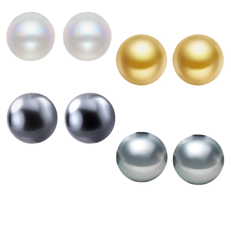 Classic 10mm Pearl Stud Earrings