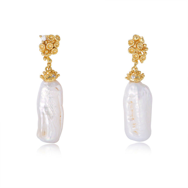 Baroque Pearl Earrings