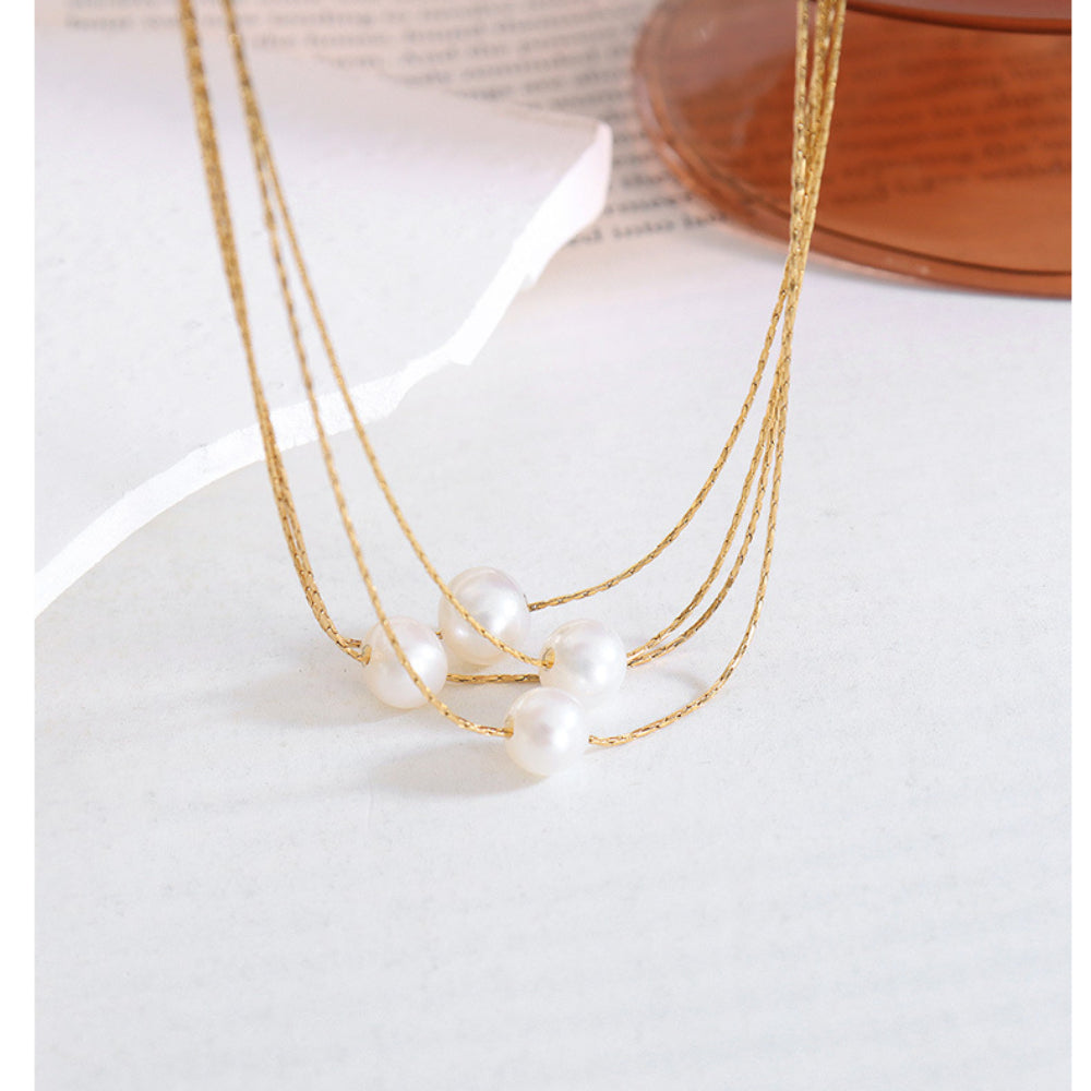 Single Freshwater Pearl Pendant Necklace