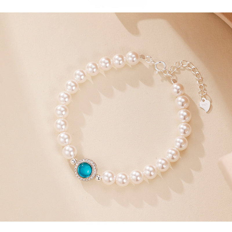 Ocean Star Gem Pearl Bracelet