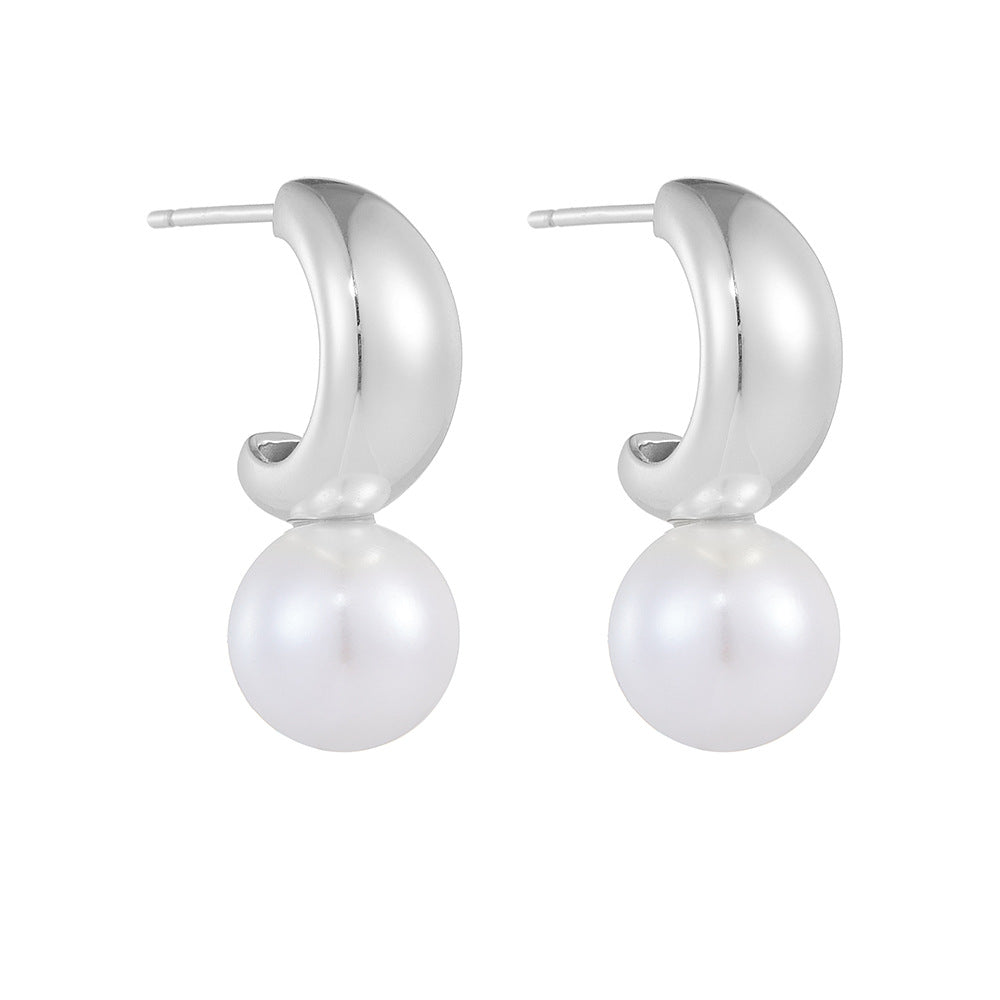 10mm Pearl Stud Earrings