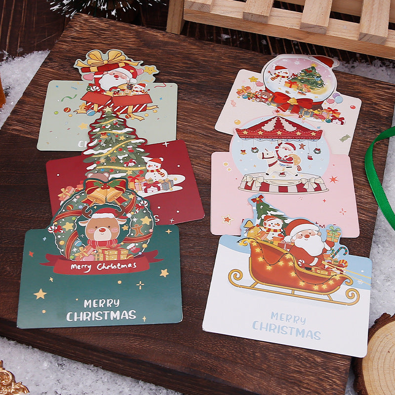 Merry Christmas Greeting Gift Cards - Random Delivery