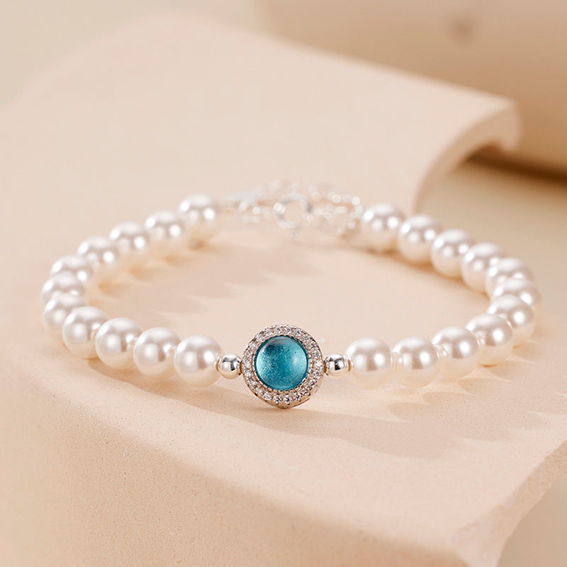 Ocean Star Gem Pearl Bracelet