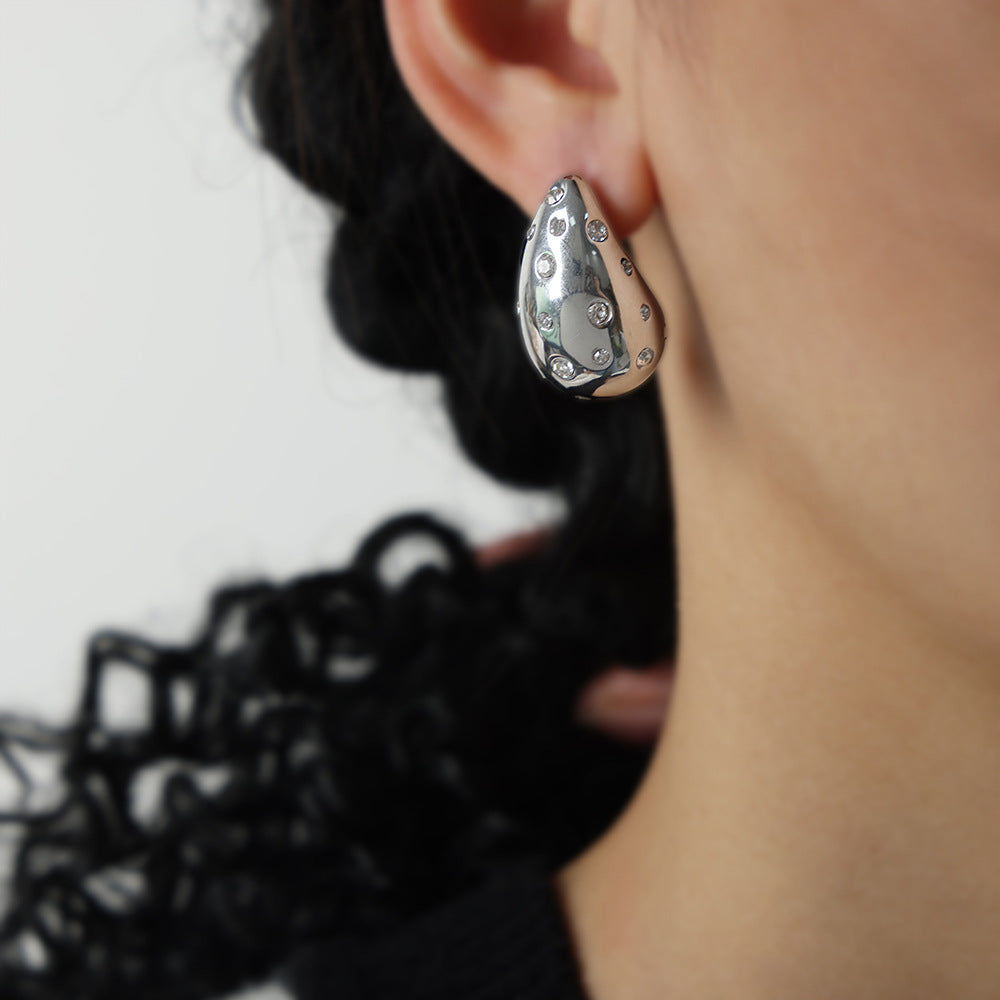 Personality Influencer Geometric Teardrop Earring