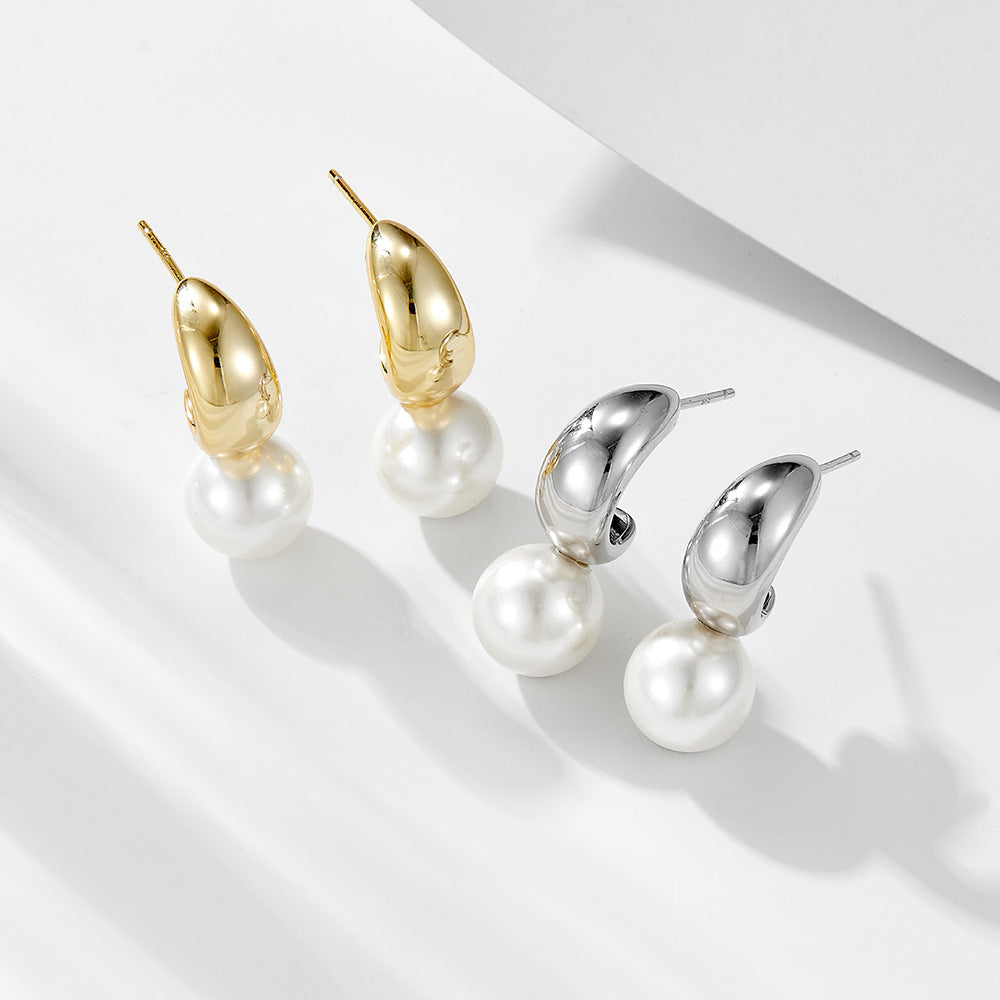 10mm Pearl Stud Earrings