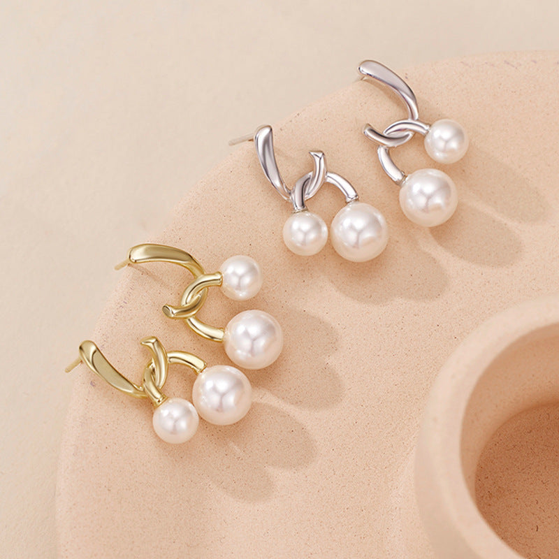 Intersect Swarovski Pearl Earrings