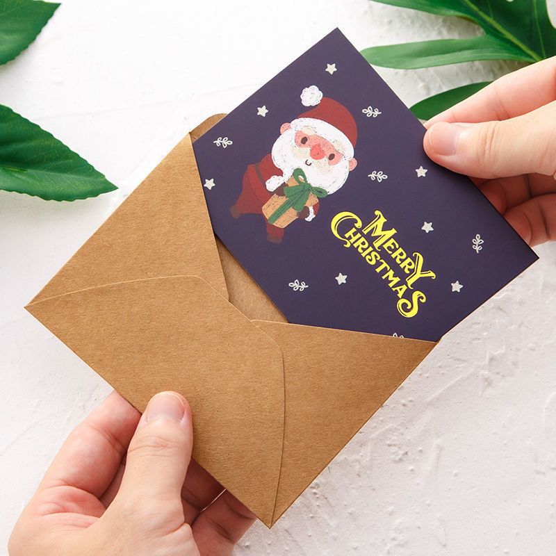 Merry Christmas Greeting Cards with Envelope - Random delivery