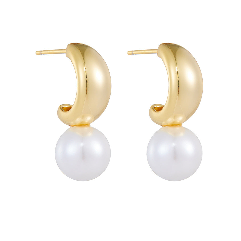 10mm Pearl Stud Earrings