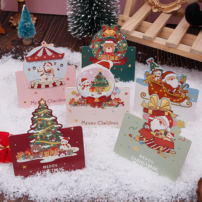 Merry Christmas Greeting Gift Cards - Random Delivery