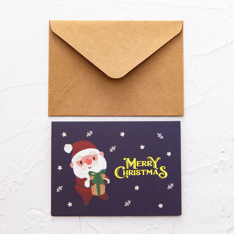 Merry Christmas Greeting Cards with Envelope - Random delivery