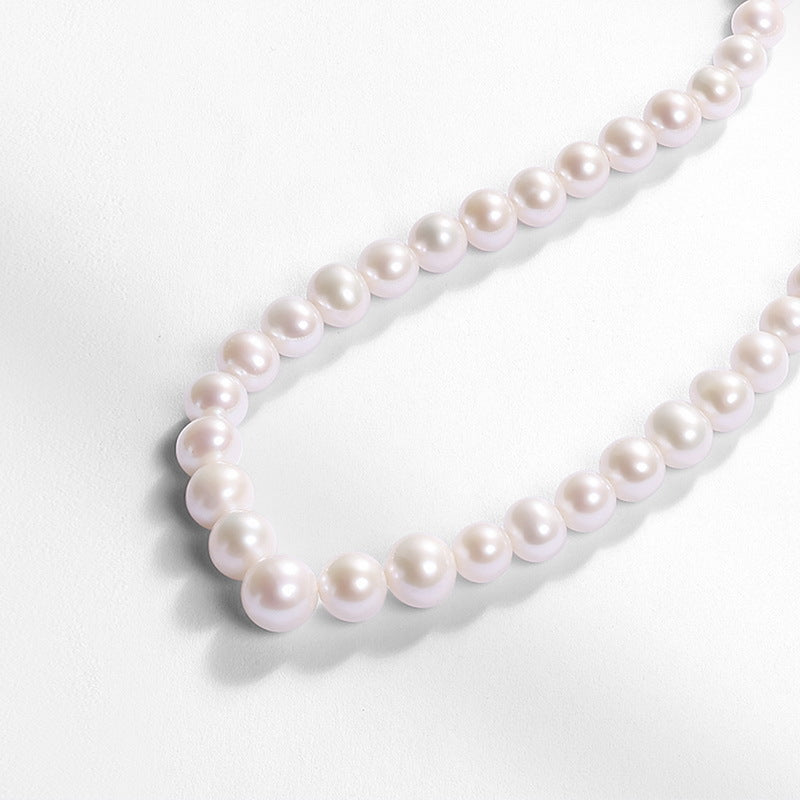 Natural Freshwater Pearl Strand Necklace