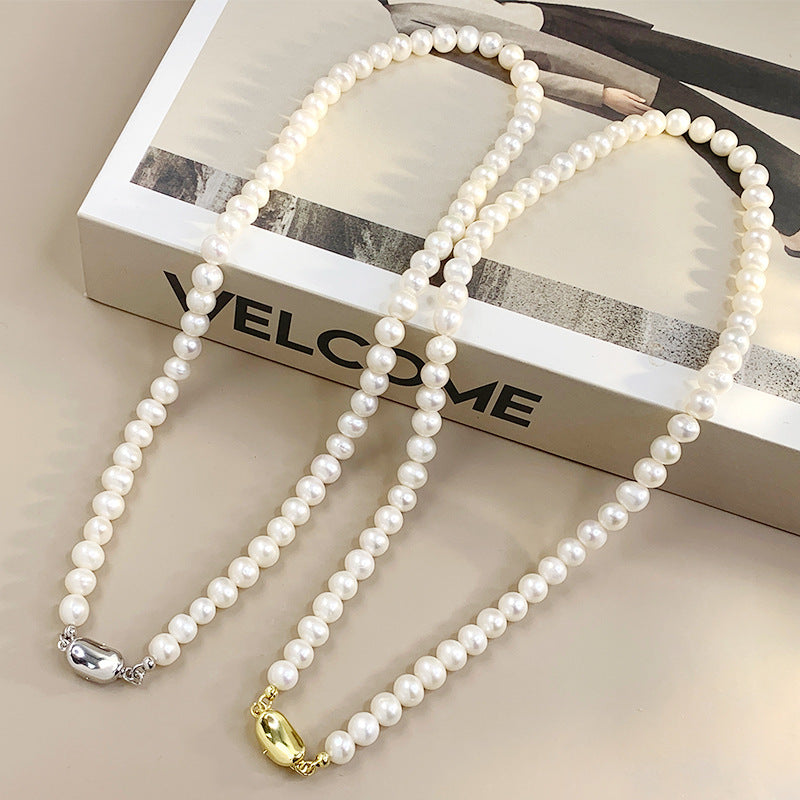 Natural Freshwater Pearl Necklace