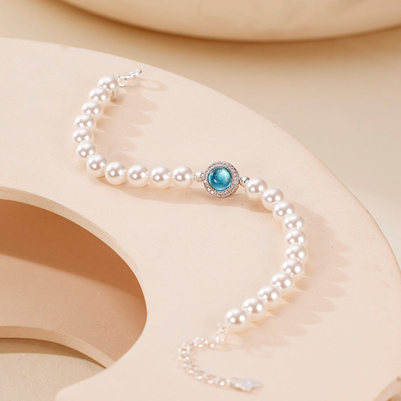 Ocean Star Gem Pearl Bracelet