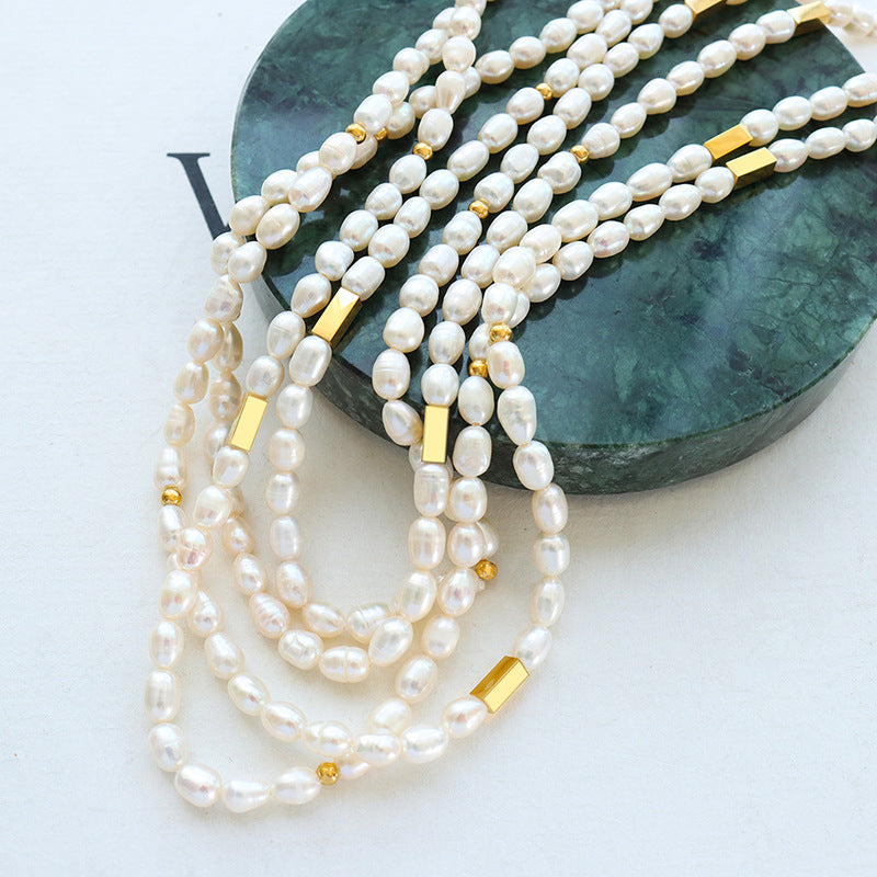 Classic French Style Freshwater Pearl Necklace