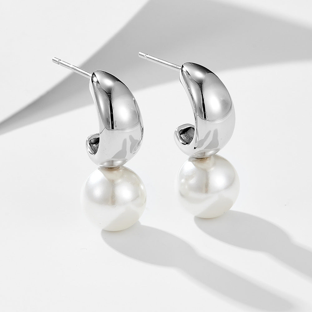 10mm Pearl Stud Earrings