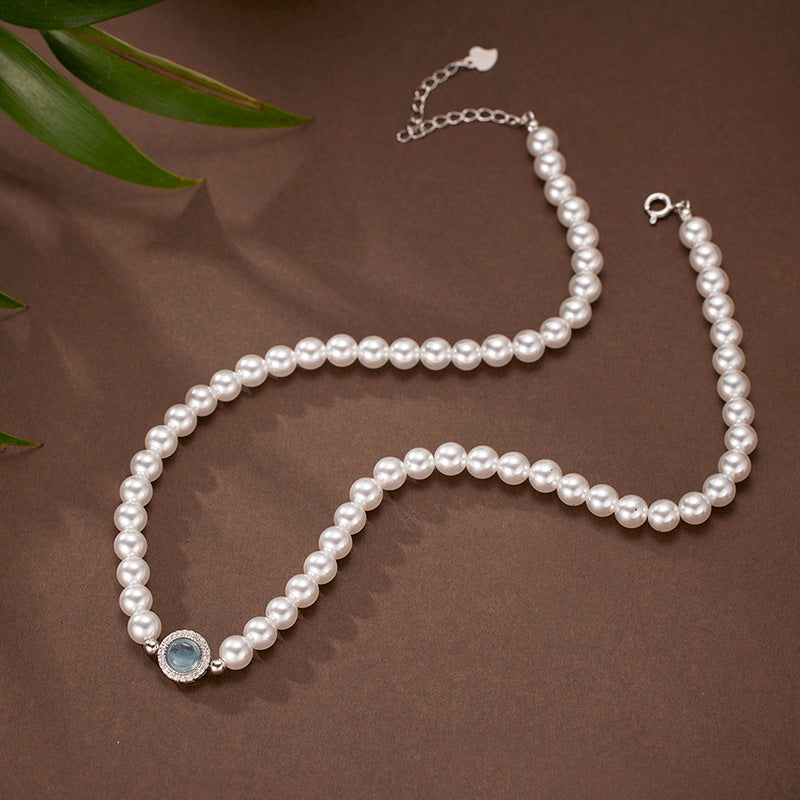 Ocean Star Gem Swarovski Pearl Necklace