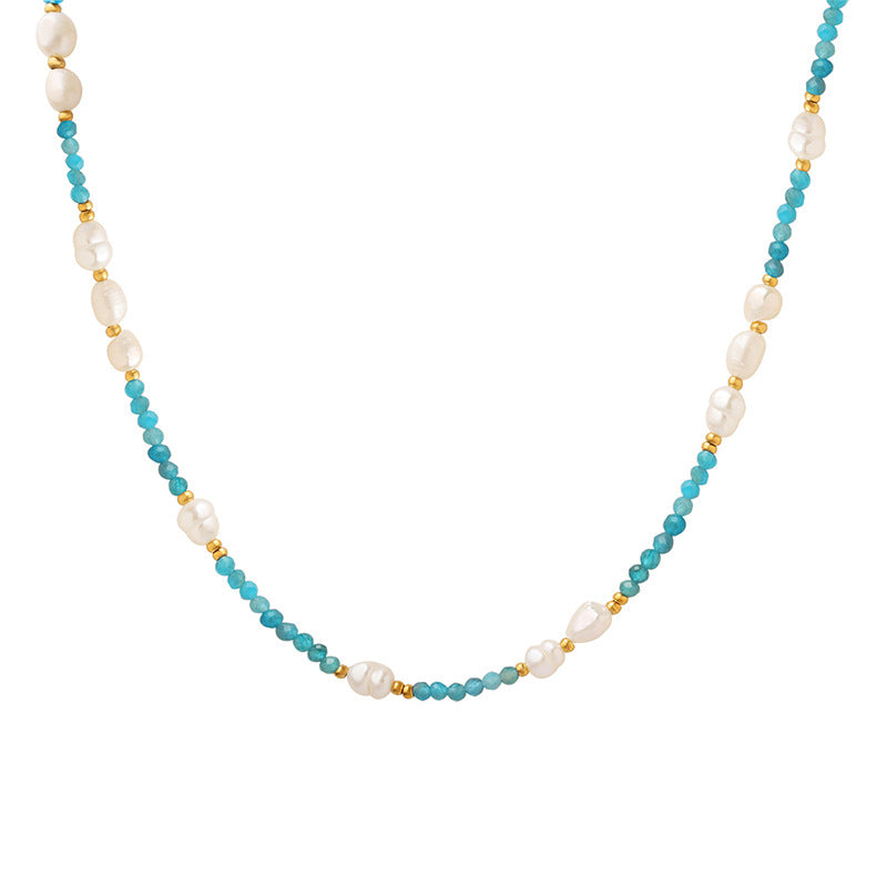 Lake Blue Bohemia Necklace