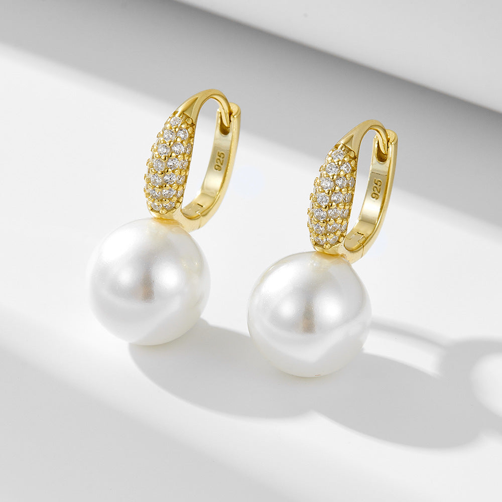 Clip On 10mm Pearl Earrings