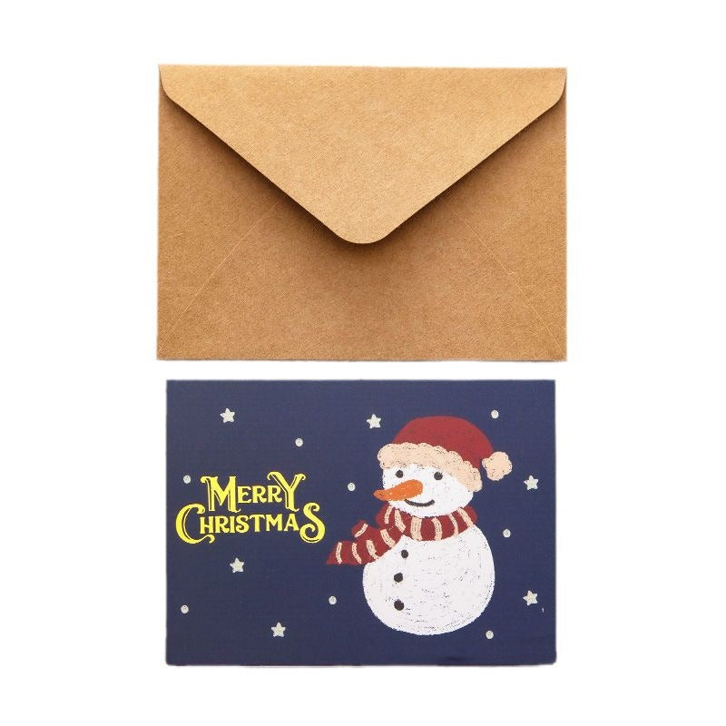 Merry Christmas Greeting Cards with Envelope - Random delivery