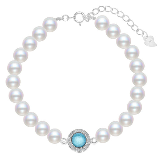 Ocean Star Gem Pearl Bracelet