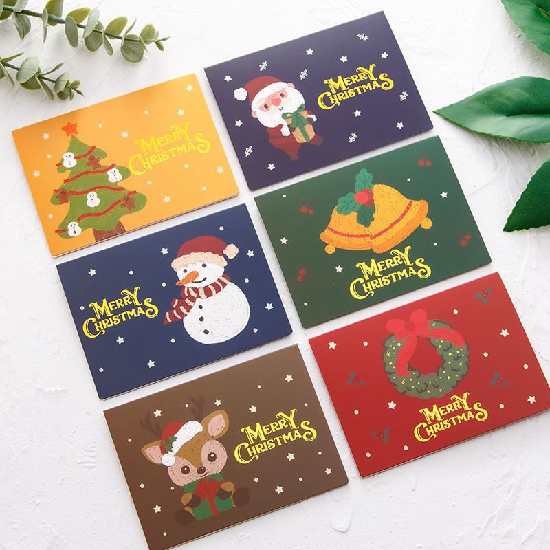 Merry Christmas Greeting Cards with Envelope - Random delivery