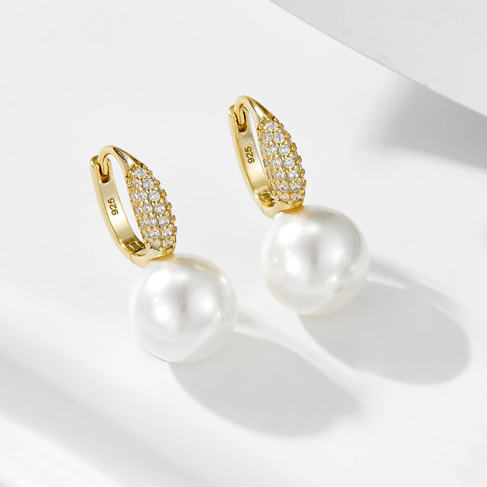 Clip On 10mm Pearl Earrings