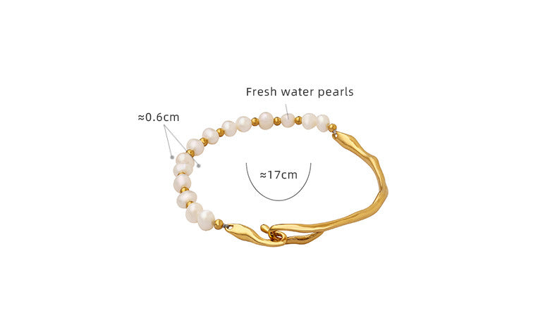 Vintage Personality Freshwater Pearl Bracelet