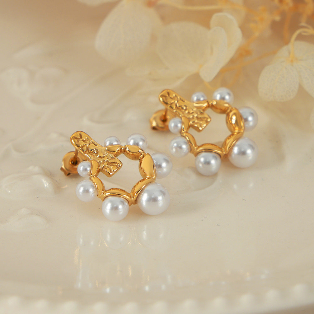 Luxury Vintage Pearl Earrings