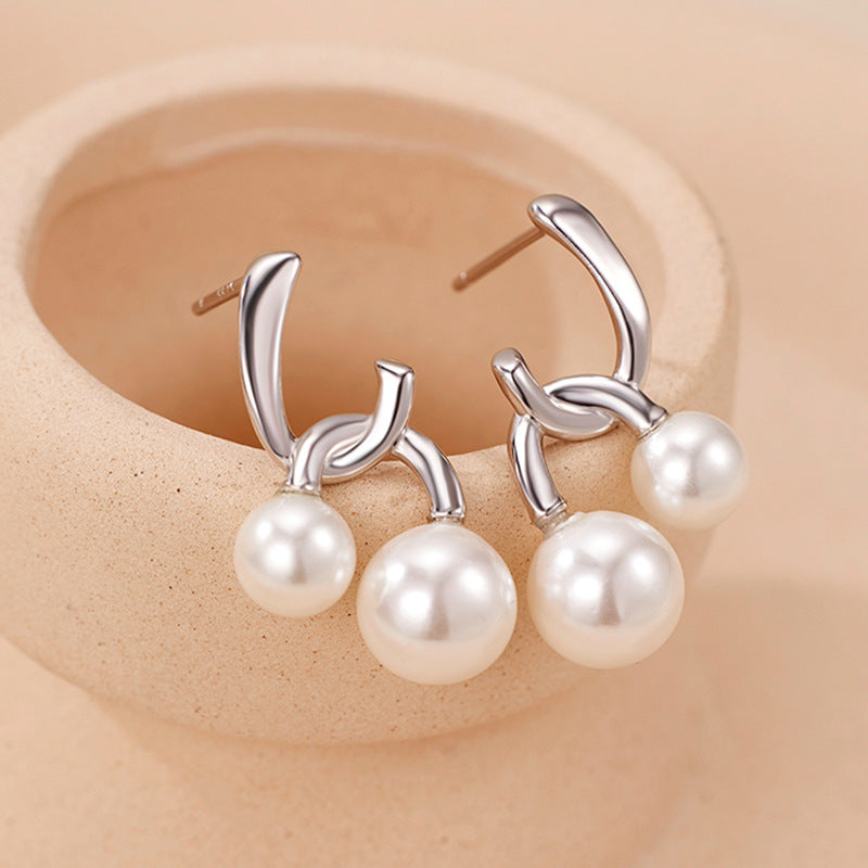 Intersect Swarovski Pearl Earrings