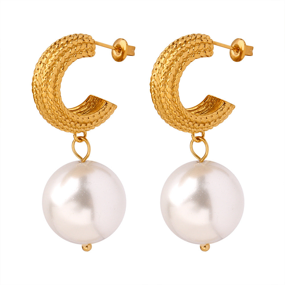 Fashion Pearl Drop Earrings