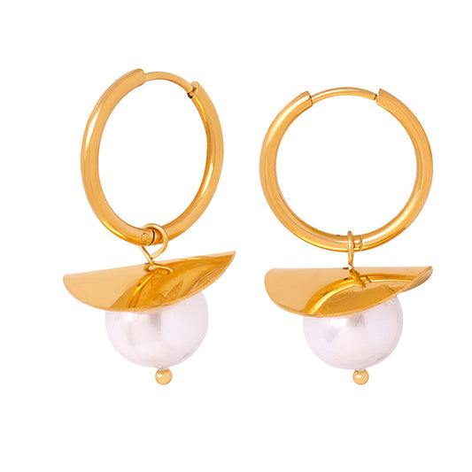 Personality Pearl Drop Earring