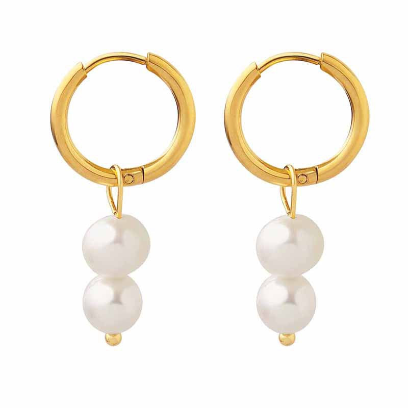 Classic Pearl Drop Earrings