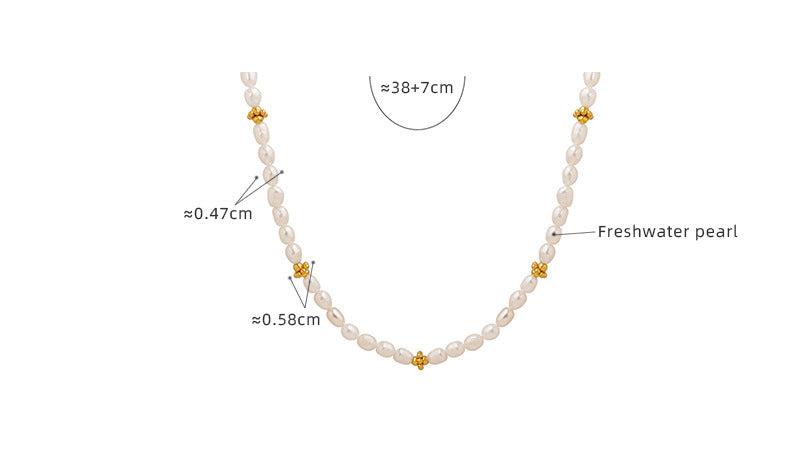 Chic Freshwater Pearl Necklace