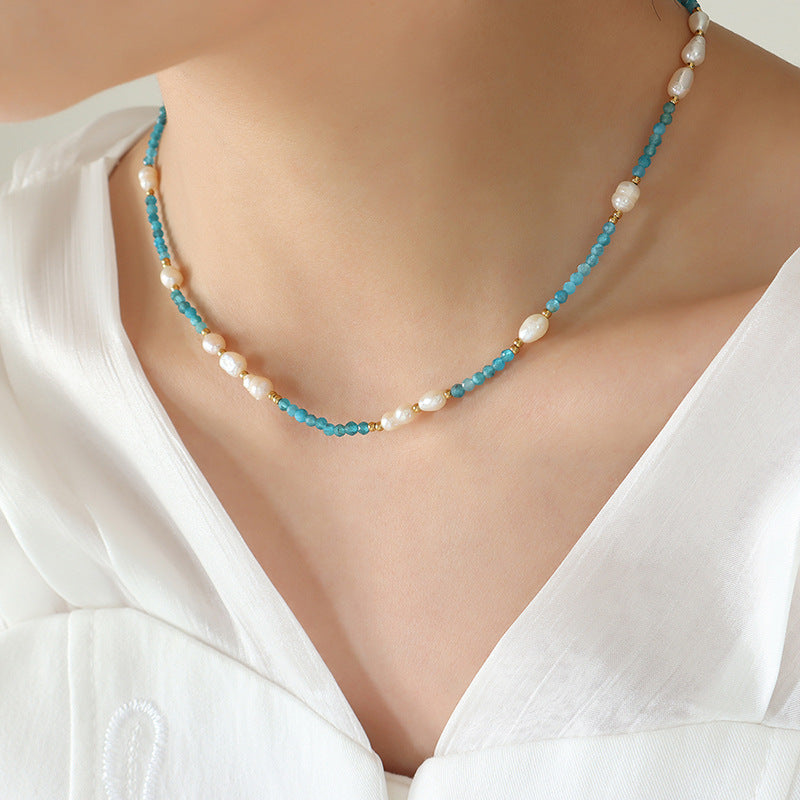 Lake Blue Bohemia Necklace