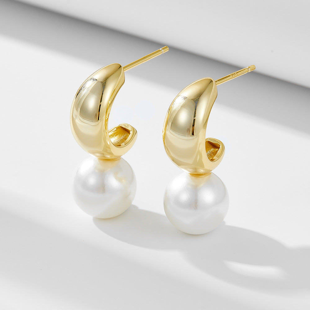 10mm Pearl Stud Earrings