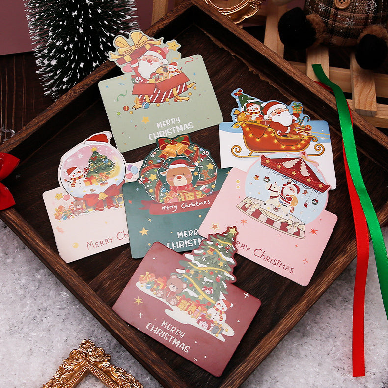 Merry Christmas Greeting Gift Cards - Random Delivery