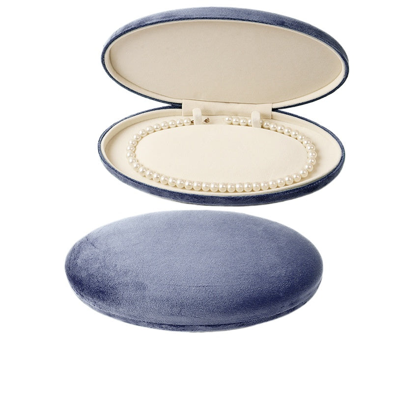 Luxury Oval Pearl Necklace Jewelry Box