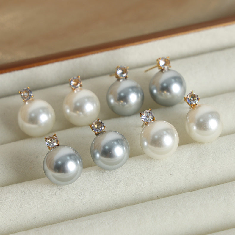 12mm Pearl Stud Earrings