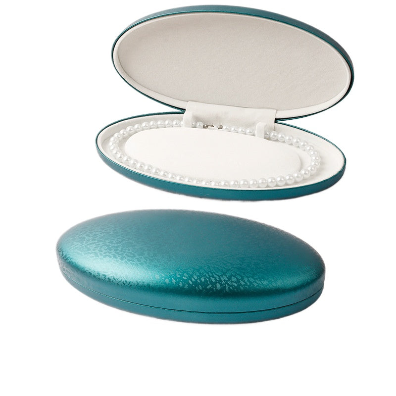 Luxury Oval Pearl Necklace Jewelry Box