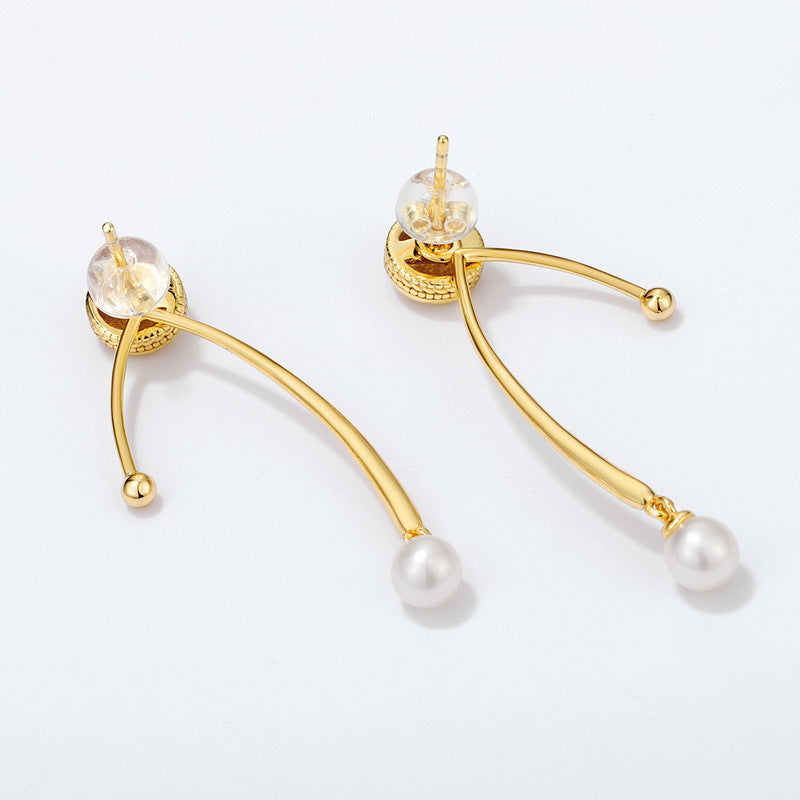 Cultured Freshwater Pearl Earrings