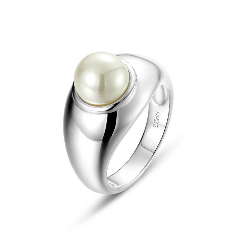 Chunky Pearl Ring For Women