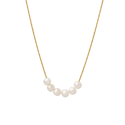 Floating Pearl Necklace