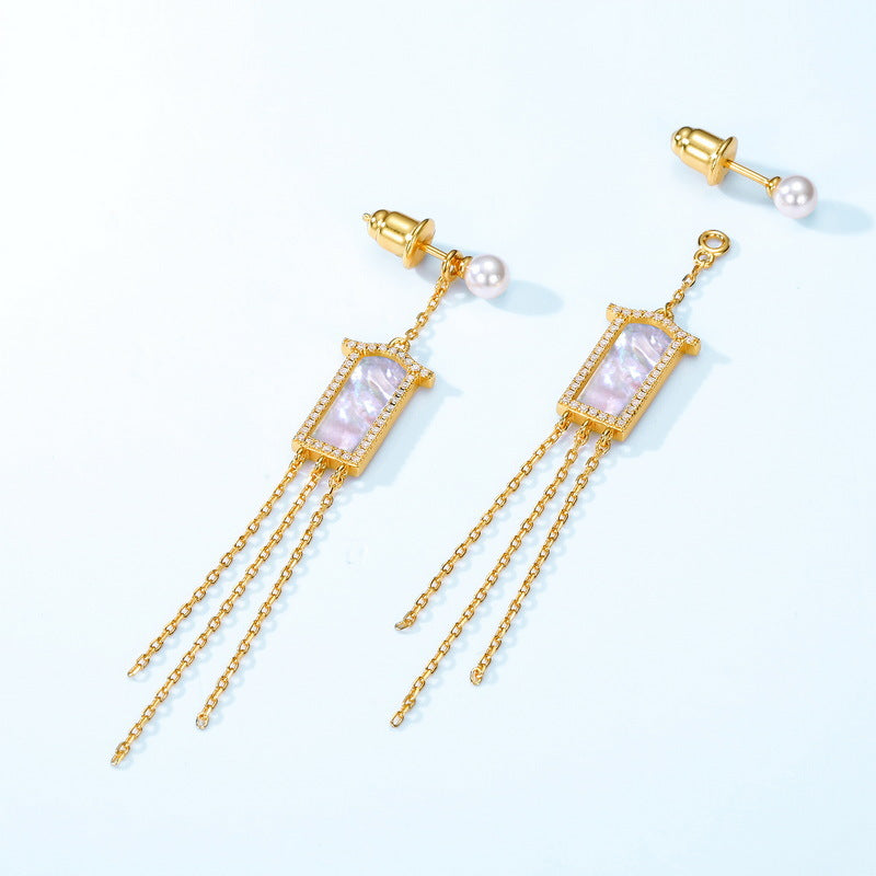 Tassel Palace Lantern Earrings