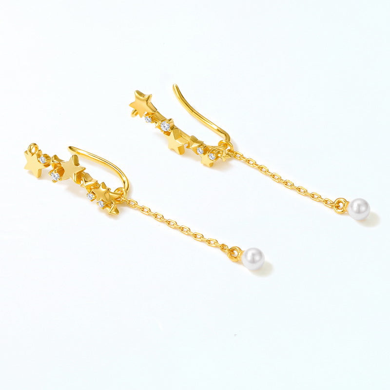 Detachable Star Climber Earrings