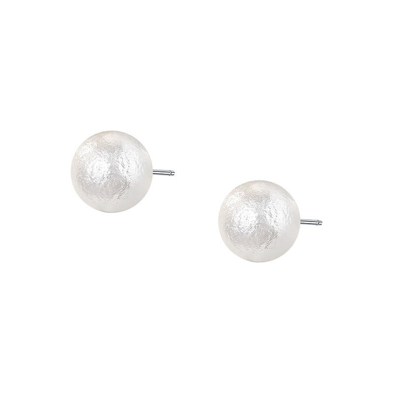 Cotton Pearl Earrings