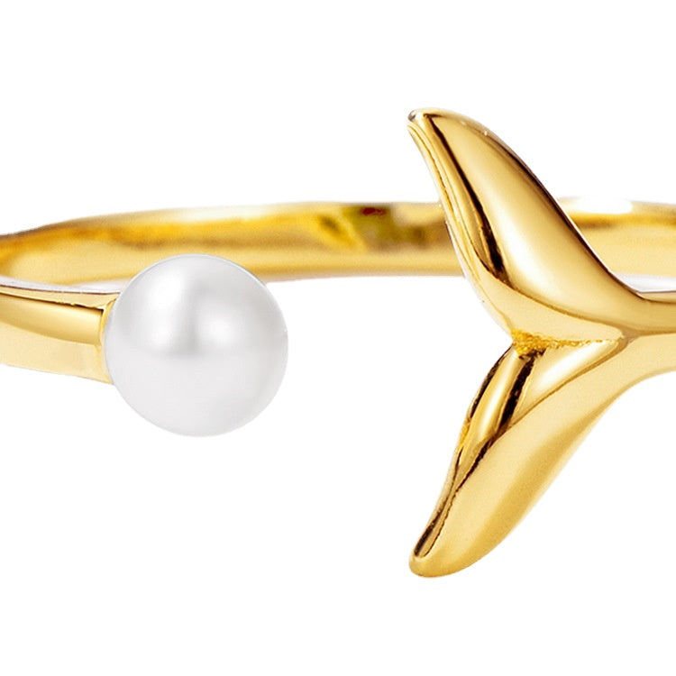 Mermaid Pearl Ring